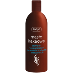 ZIAJA MASŁO KAKAOWE SZAMPON WYGŁADZAJĄCY 400ML